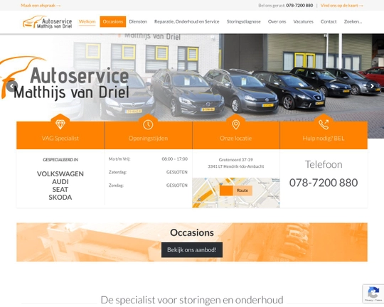 Autoservice Matthijs van Driel Logo