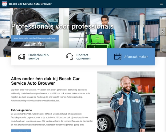 Bosch Car Service Auto Brouwer Logo