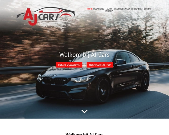 AJ Cars Logo