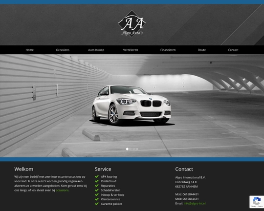 Algro auto's Logo