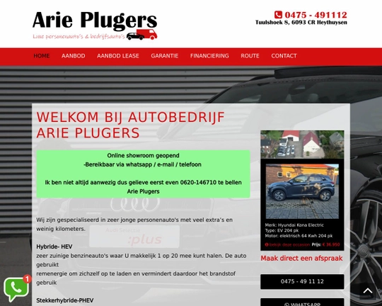 Arie Plugers Logo
