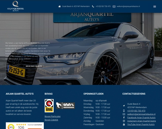 Arjan Quartel Auto's Logo