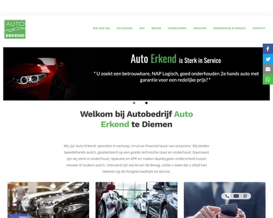 Auto Erkend Logo