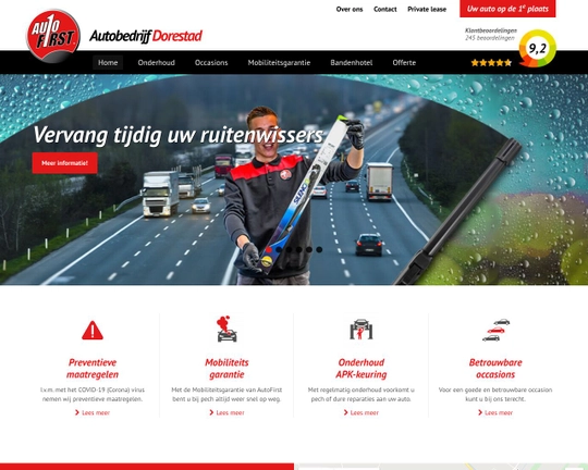 Auto First Dorestad Logo