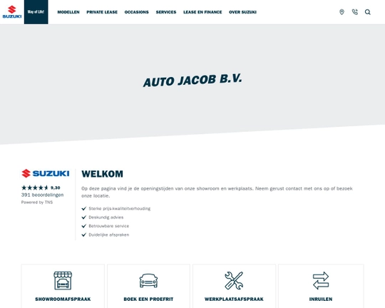 Auto Jacob B.V. Logo
