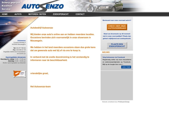 Auto's Senzo Logo