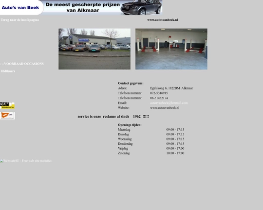 Auto's van Beek Logo