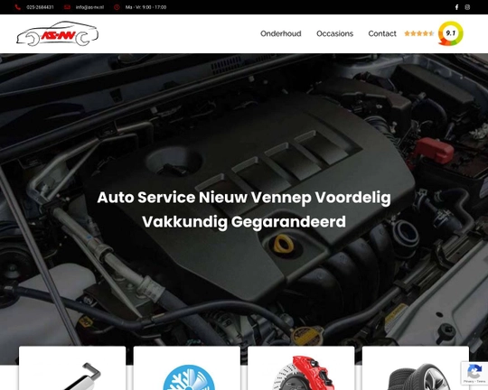 Auto Service Nieuw Vennep Logo