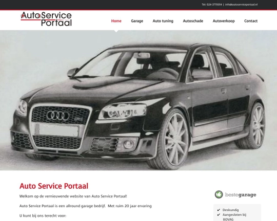Auto Service Portaal Logo