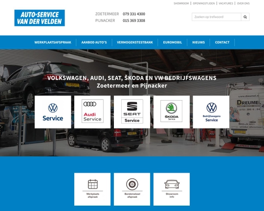 Auto Service van der Velden Logo