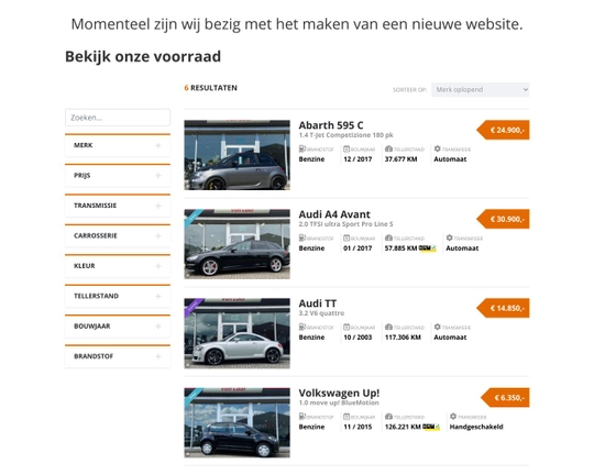 AUTO VAN LAAR Logo