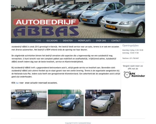 Autobedrijf Abbas Logo