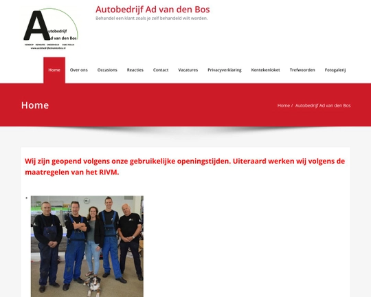 Autobedrijf Ad van den Bos Logo