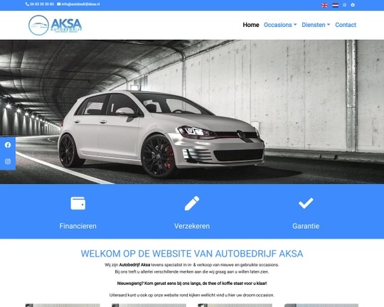 Autobedrijf Aksa Logo