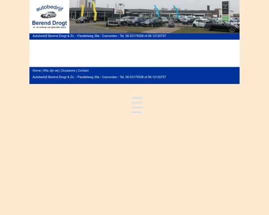 autobedrijf Berend Drogt Logo