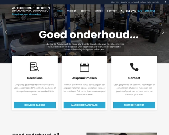 Autobedrijf de Keen Logo