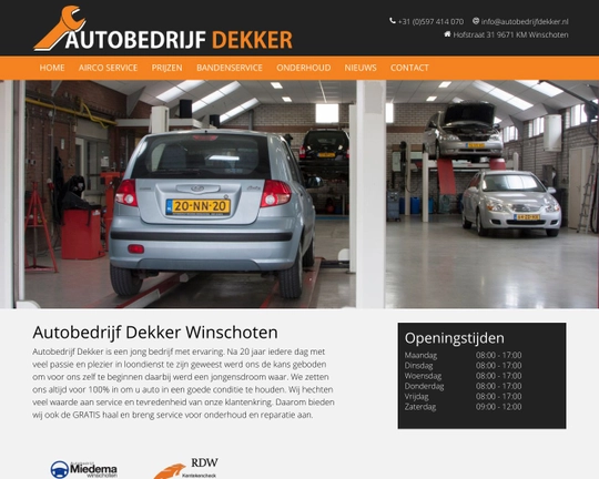 autobedrijf Dekker Logo
