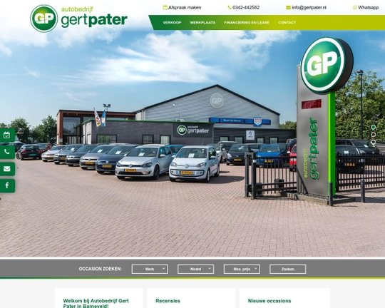 Autobedrijf Gert Pater Logo