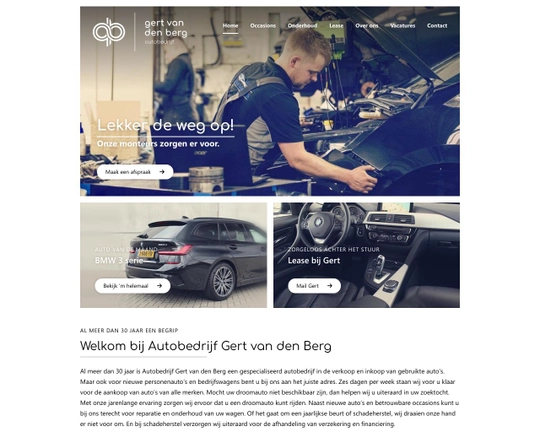 Autobedrijf Gert van den Berg Logo