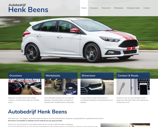 Autobedrijf Henk Beens Logo