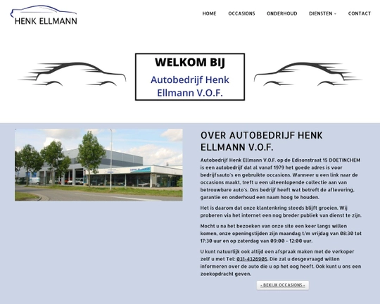 Autobedrijf Henk Ellmann V.O.F. Logo