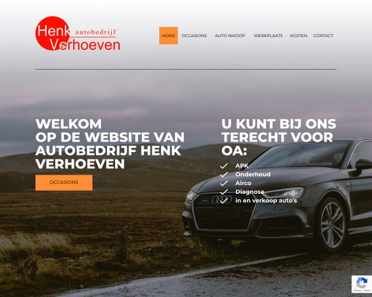 AUTOBEDRIJF HENK VERHOEVEN Logo