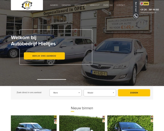Autobedrijf Hieltjes Logo