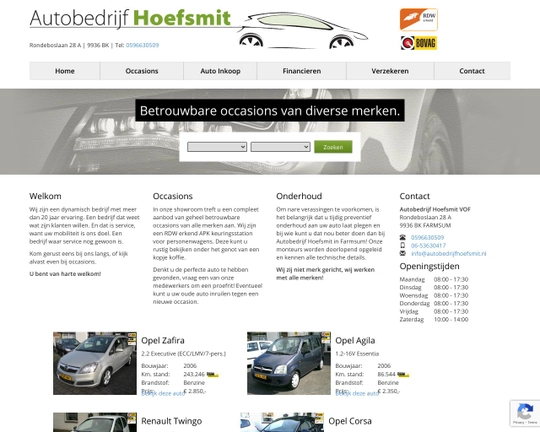 Autobedrijf Hoefsmit Logo