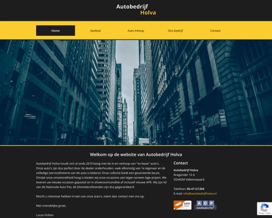 Autobedrijf Holva Logo