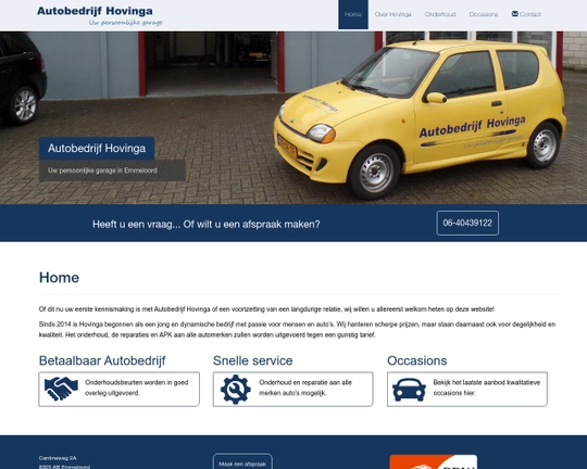 Autobedrijf Hovinga Logo