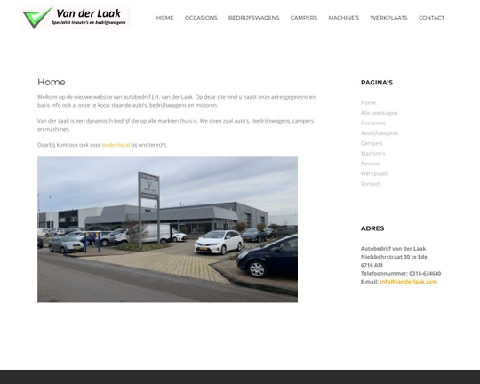 autobedrijf J.H. van der Laak Logo