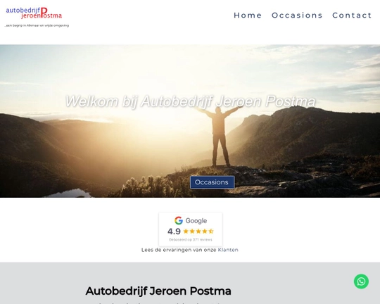 Autobedrijf  Jeroen Postma Logo
