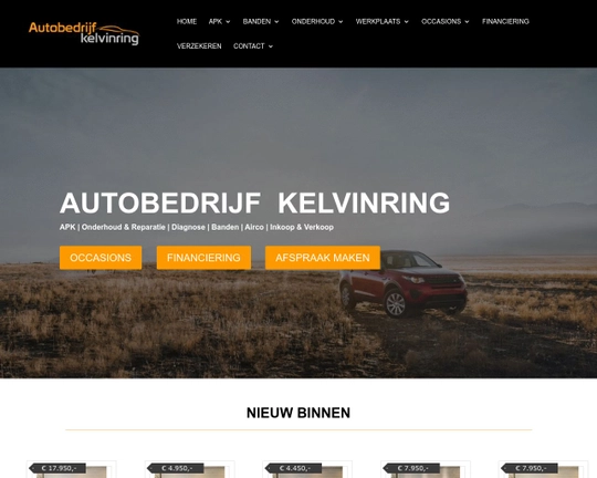 Autobedrijf Kelvinring Logo