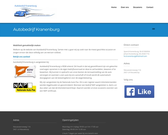 Autobedrijf Kranenburg Logo
