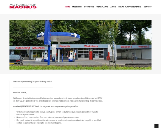 Autobedrijf Magnus Logo