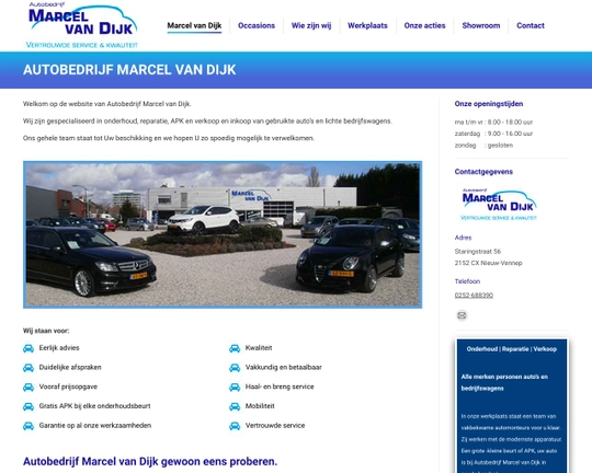 Autobedrijf Marcel van Dijk Logo