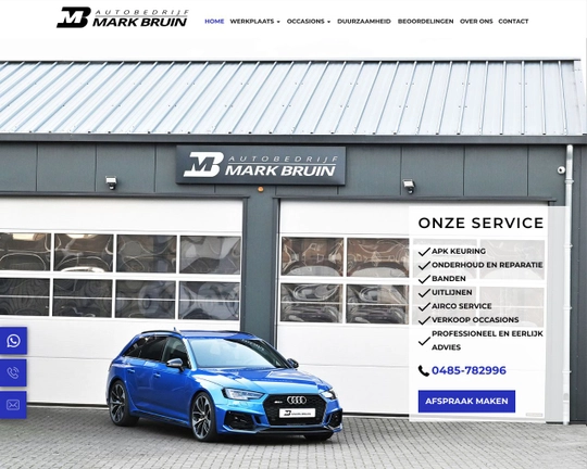 Autobedrijf Mark Bruin Logo