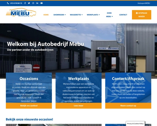 Autobedrijf Mebu Logo