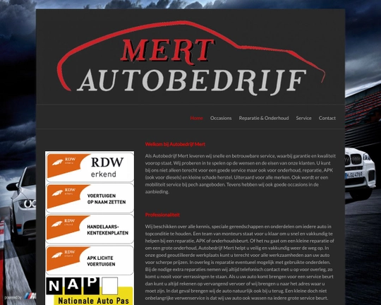 Autobedrijf Mert Logo