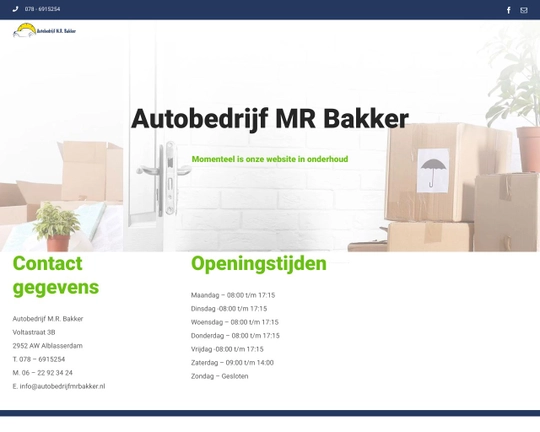 Autobedrijf MR Bakker Logo