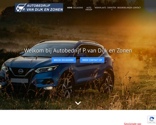 autobedrijf P. van Dijk en Zonen Logo