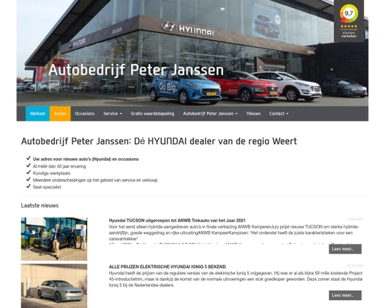 Autobedrijf Peter Janssen Logo
