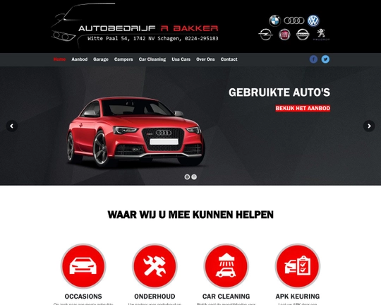Autobedrijf R. Bakker Logo