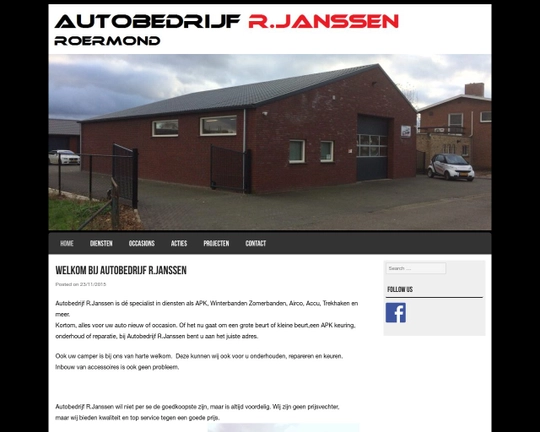 Autobedrijf R. Janssen Logo