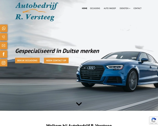 Autobedrijf R. Versteeg Logo