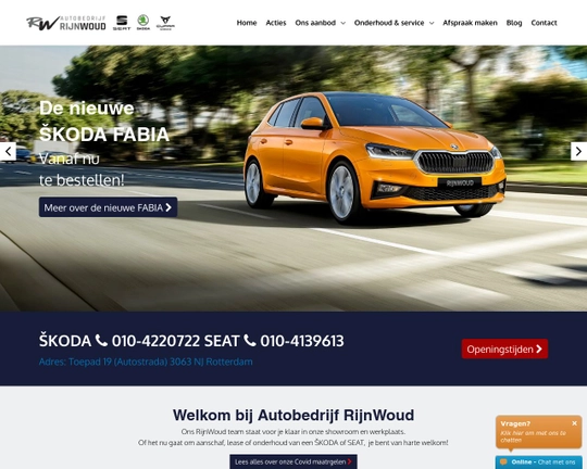Autobedrijf Rijnwoud Logo