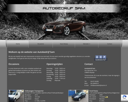Autobedrijf Sam Logo