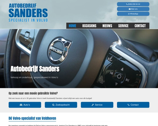 Autobedrijf Sanders Logo