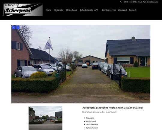 Autobedrijf Scheepens Logo