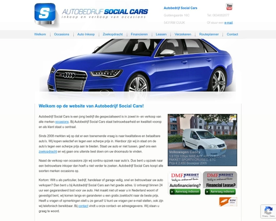 Autobedrijf Social Cars Logo